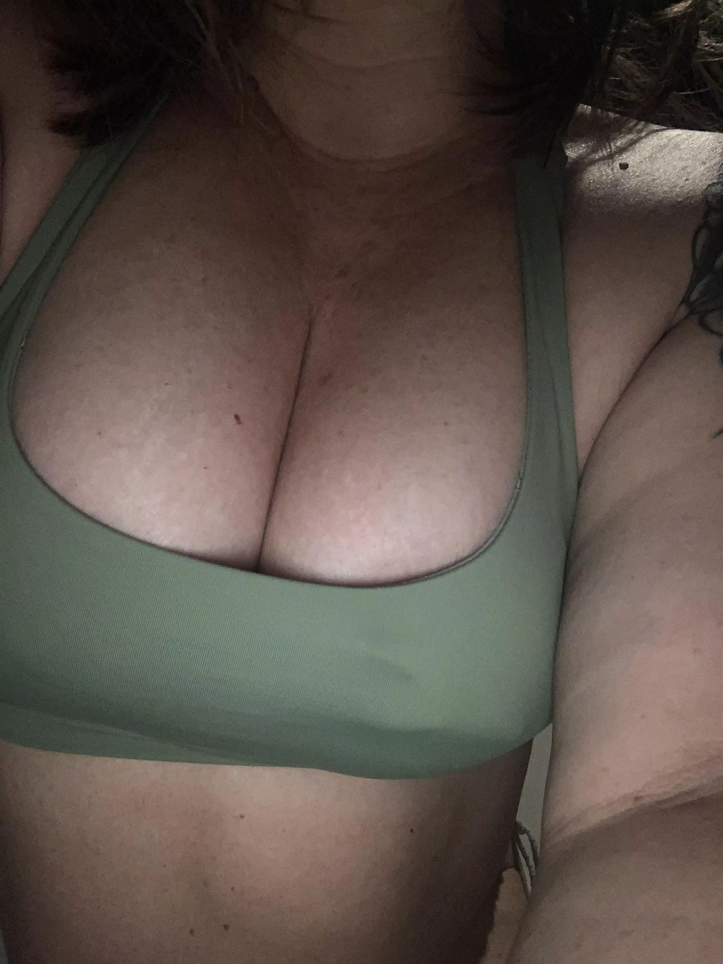 Just after I work out. Gonna go take a shower 😉 posted by Kira_Jayne_Namaslay