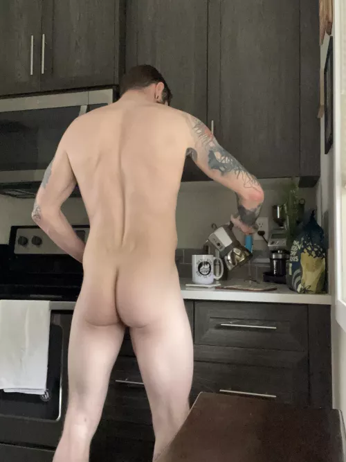 Naked coffee anyone? by funsex420