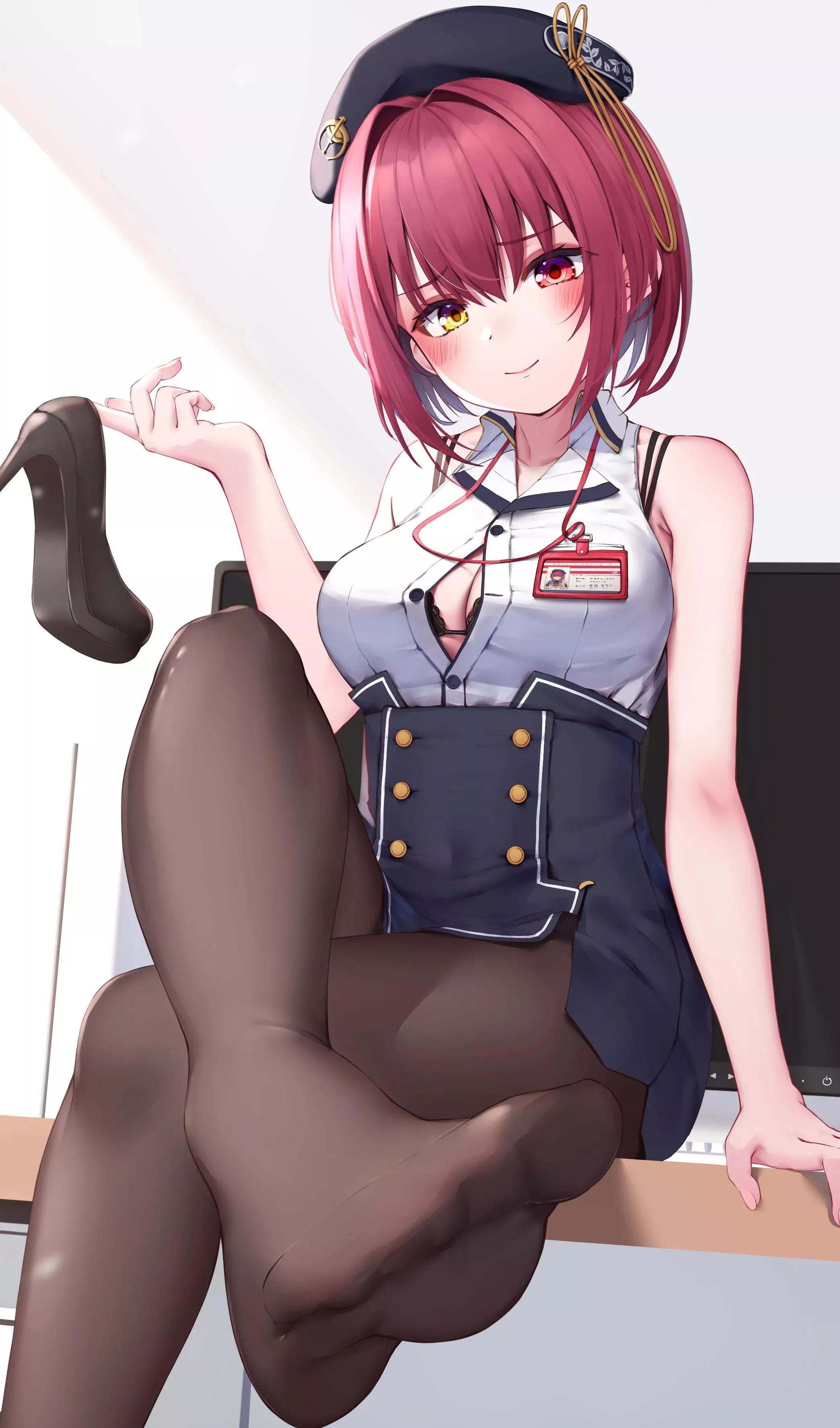 Office President Marine [Hololive] posted by Tribe___Loading