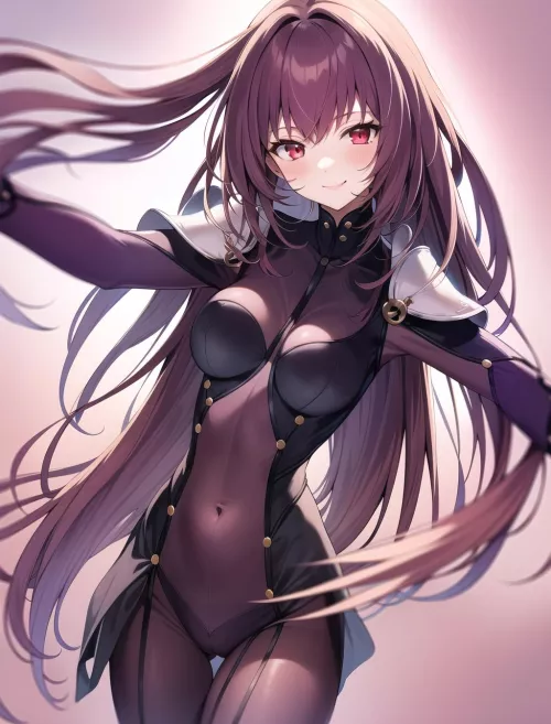 Scathach [Fate/GO] by CheetahSperm18