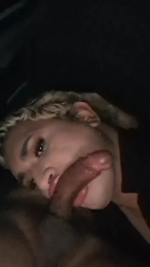 Sucking straight cock in public. by lareginajuju