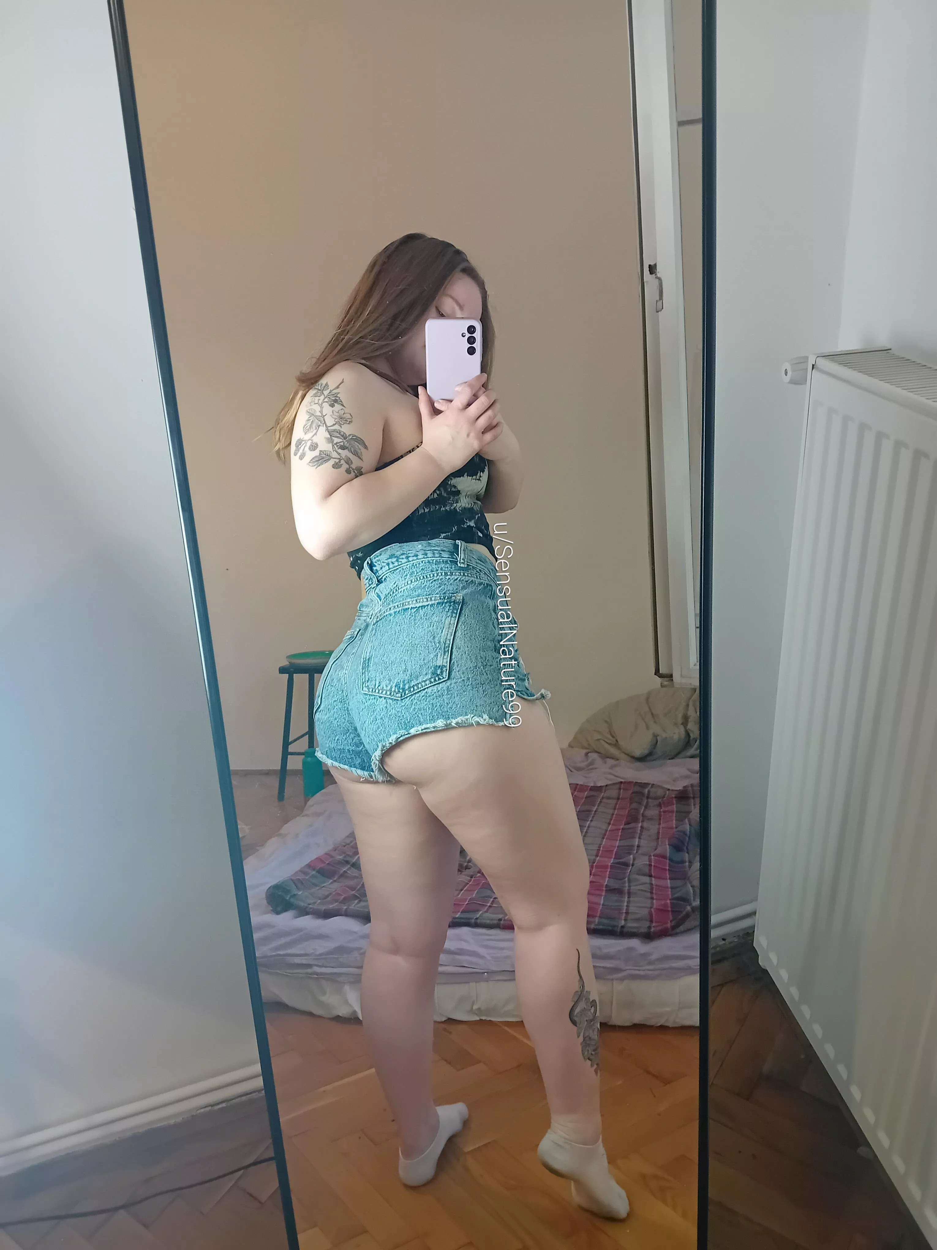 These jeans can't hold back my butt posted by SensualNature99