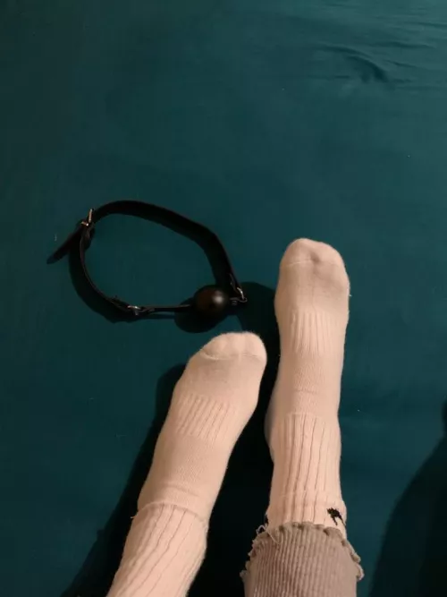 Waiting for you to get home so I can gag you with them… by Lauraaalove