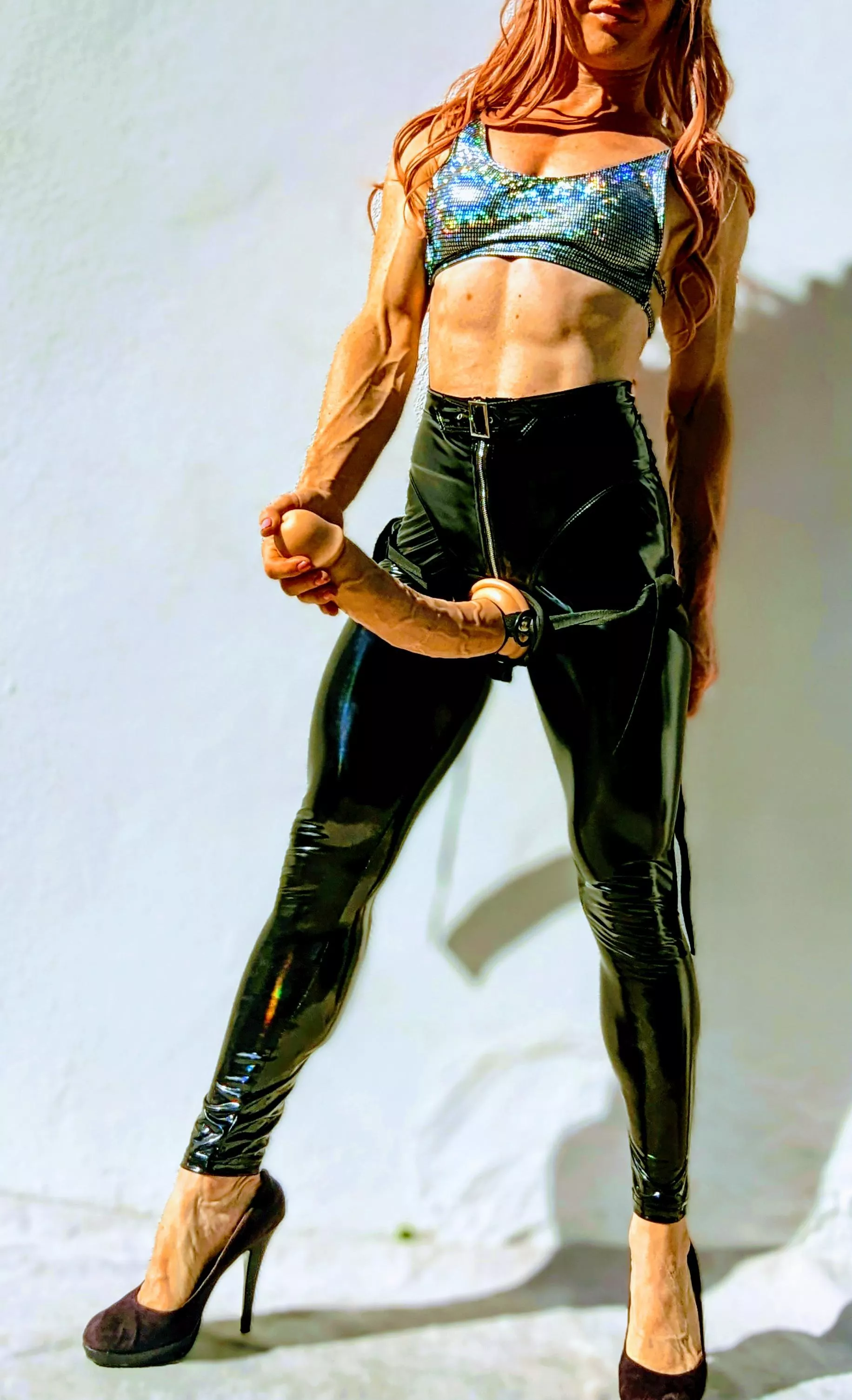 Wrestle you to the ground and pump you full of my girl cock posted by powerfulzoyaxxx