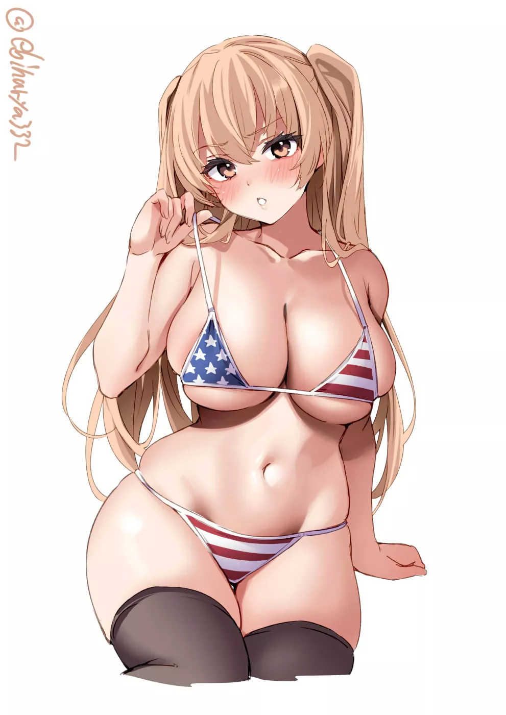 American flag bikini [Kantai Collection] posted by x54dc5zx8