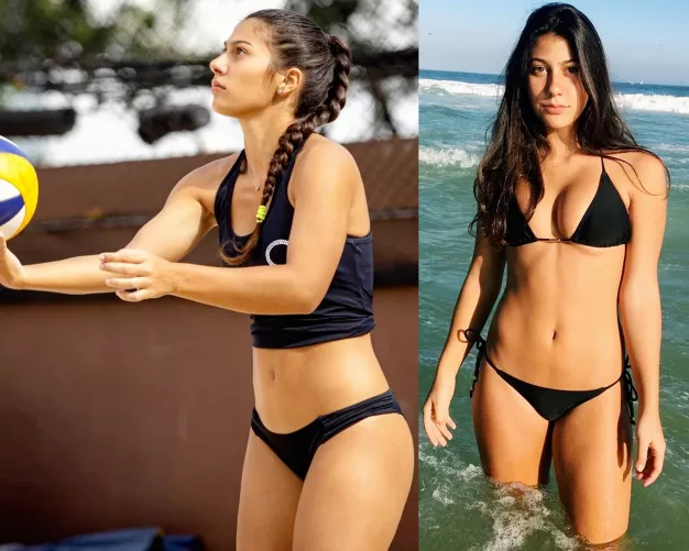 Court vs Beach by ohjioh