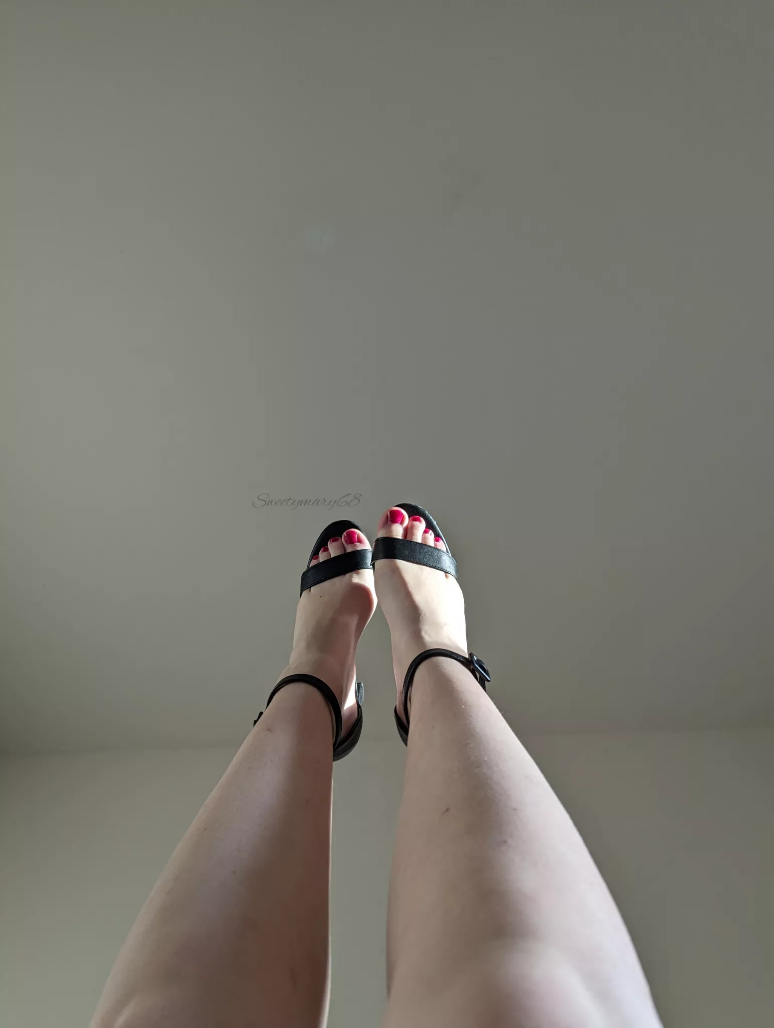 Does my nail polish match well with my heels? 🥰 posted by sweetymary68