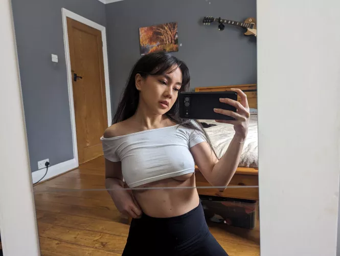 (F25) underboob and pokies are the best combo by YourAsianBrat