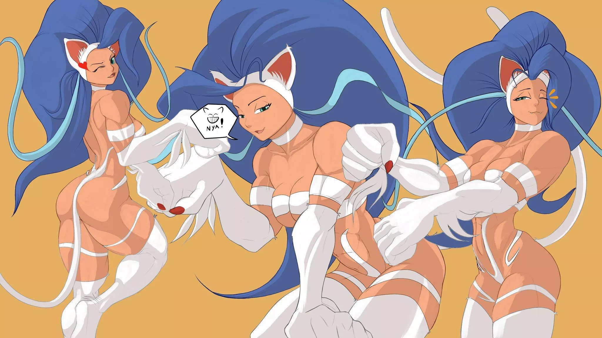 Felicia (@fer_drawsDaily) [Darkstalkers] posted by TheTMoneyMan