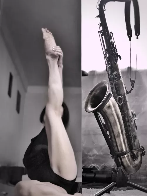 Found a big mirror. Tried to make a self-portrait by Nerdbird_OF