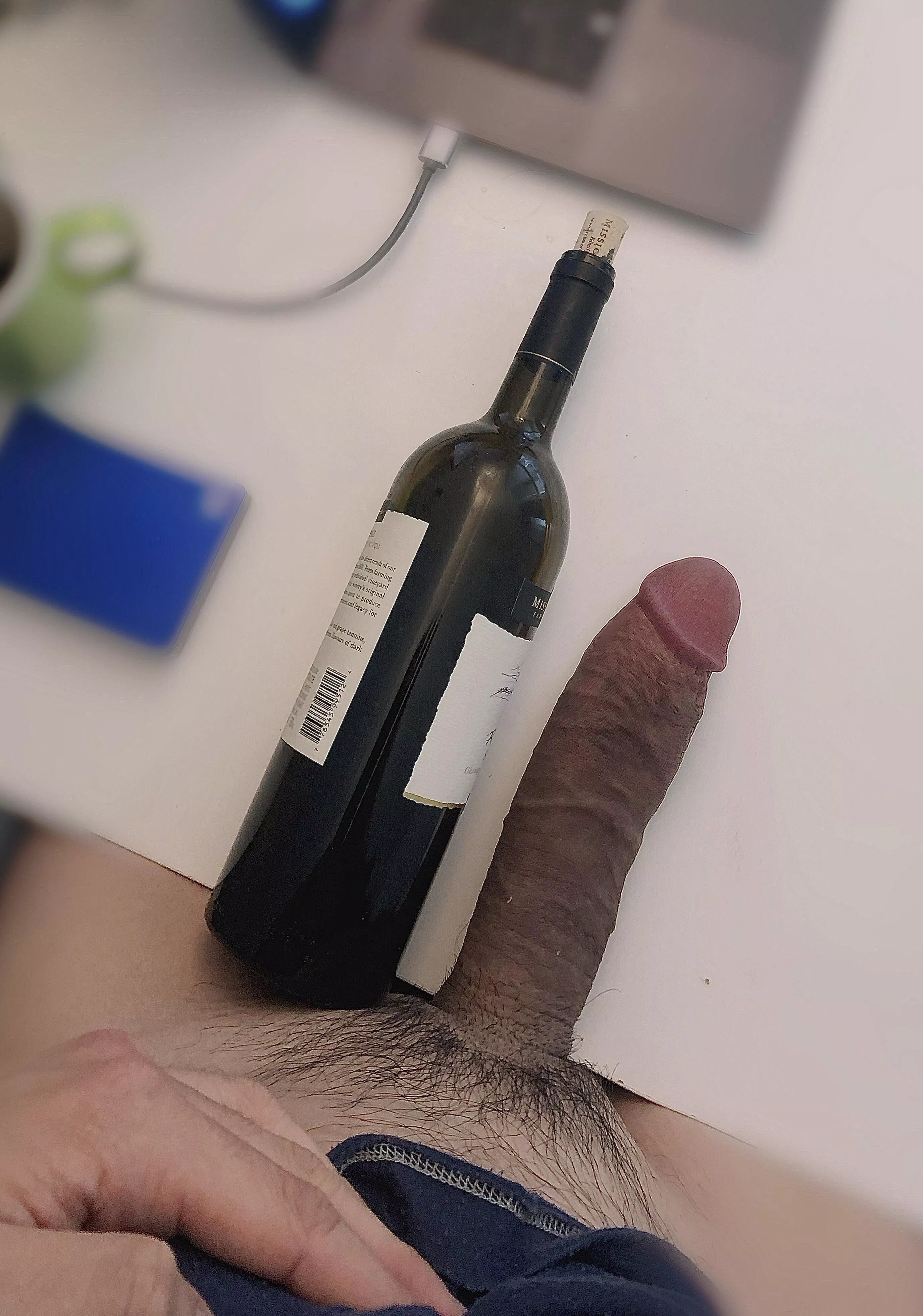 Full-bodied wine with a full-bodied dick… 😅 posted by Hung_Asian_1992