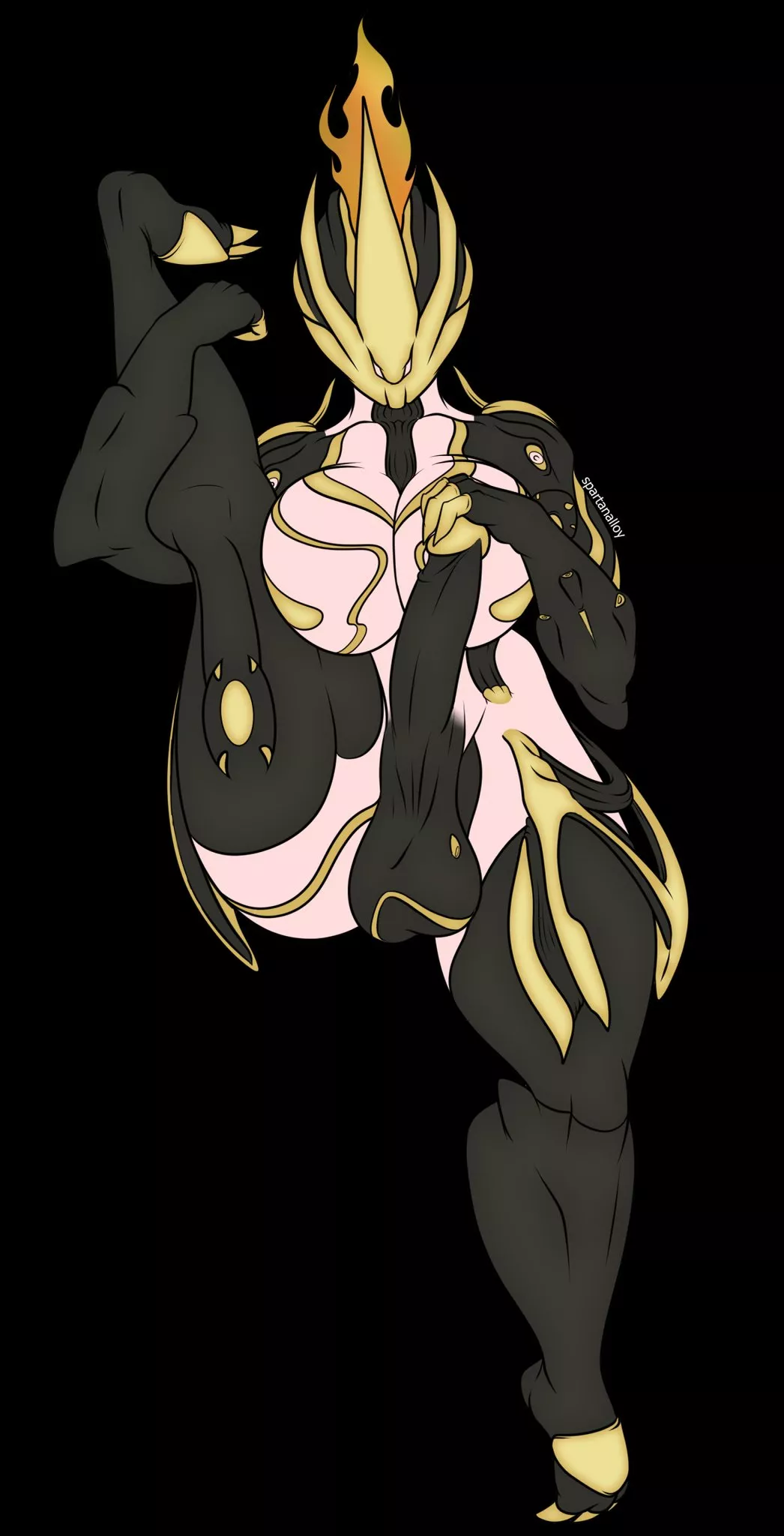 [Futa Ember] Touching herself (spartanalloy) posted by Darthmufin