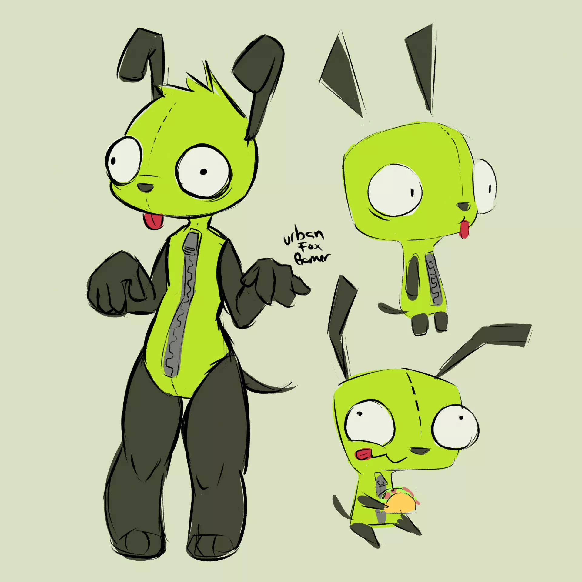 Gir doodle [UrbanFoxGamer] posted by ComprehensiveMouse71
