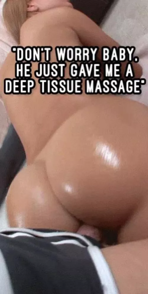 He’s not cheating if he’s just giving his female friends massages, right? by Cluelessly_curious