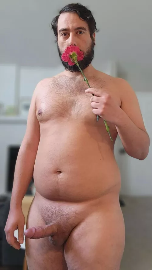 I brought you a flower for our date by finitedivinity