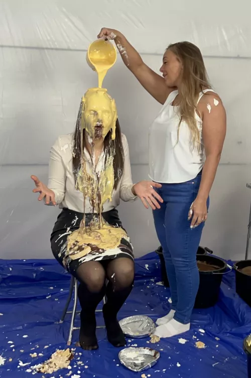I can’t believe my PA had the nerve to cover me in custard and pie me during an office meeting!!! How humiliating!! by BrookeMaddison