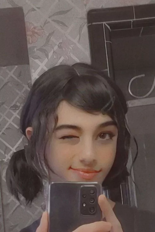 I chopped this wig in half by Forward_Loss_2994