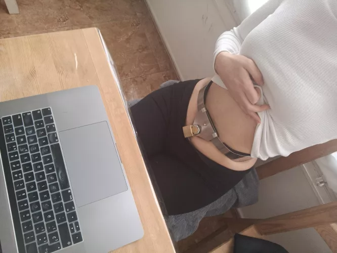 I had to use a towel for sitting because of my wetness 😅 by wet_nesday