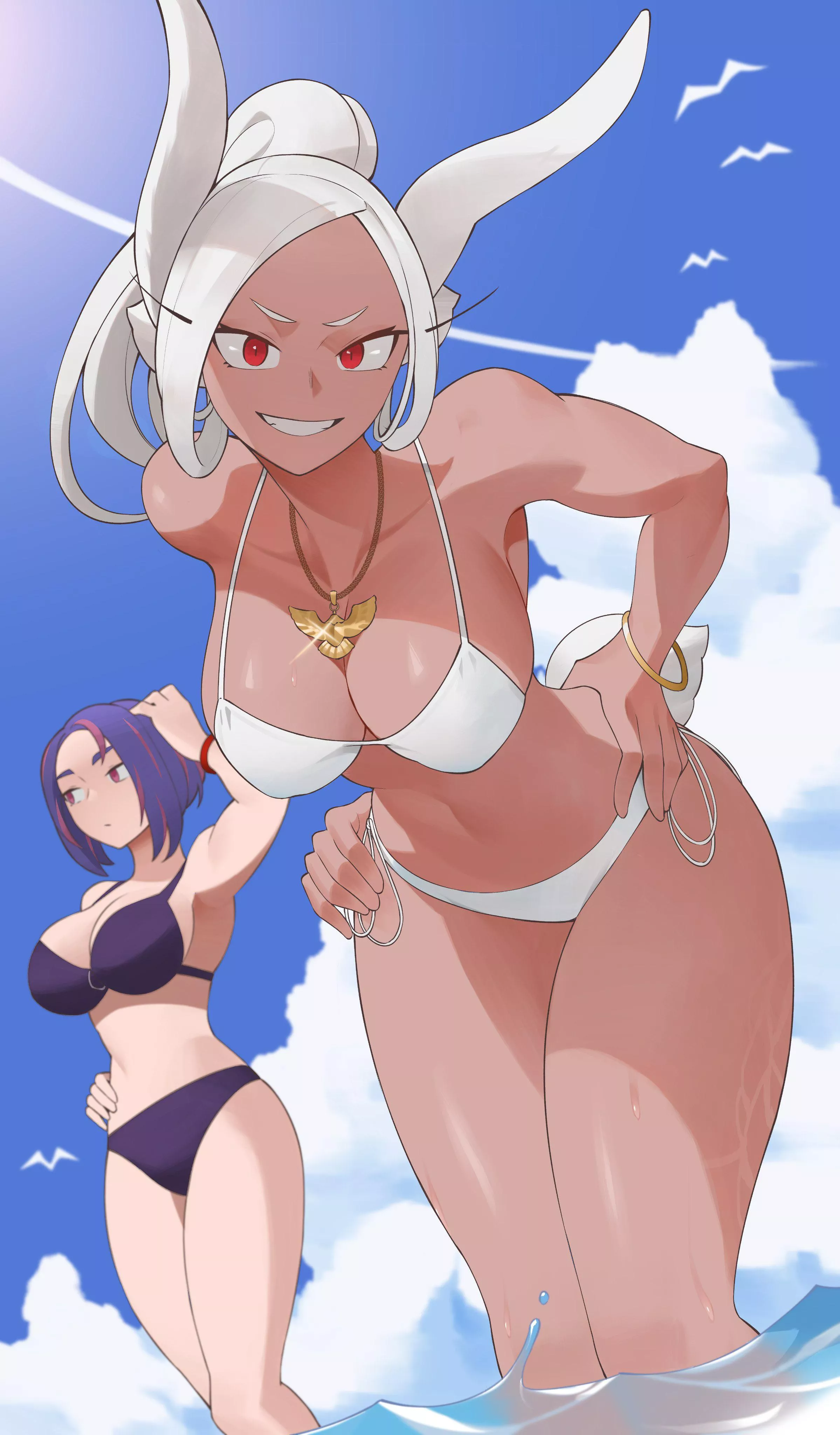 Miruko and Lady Nagant (Kopam Ko) posted by Kimchimaro