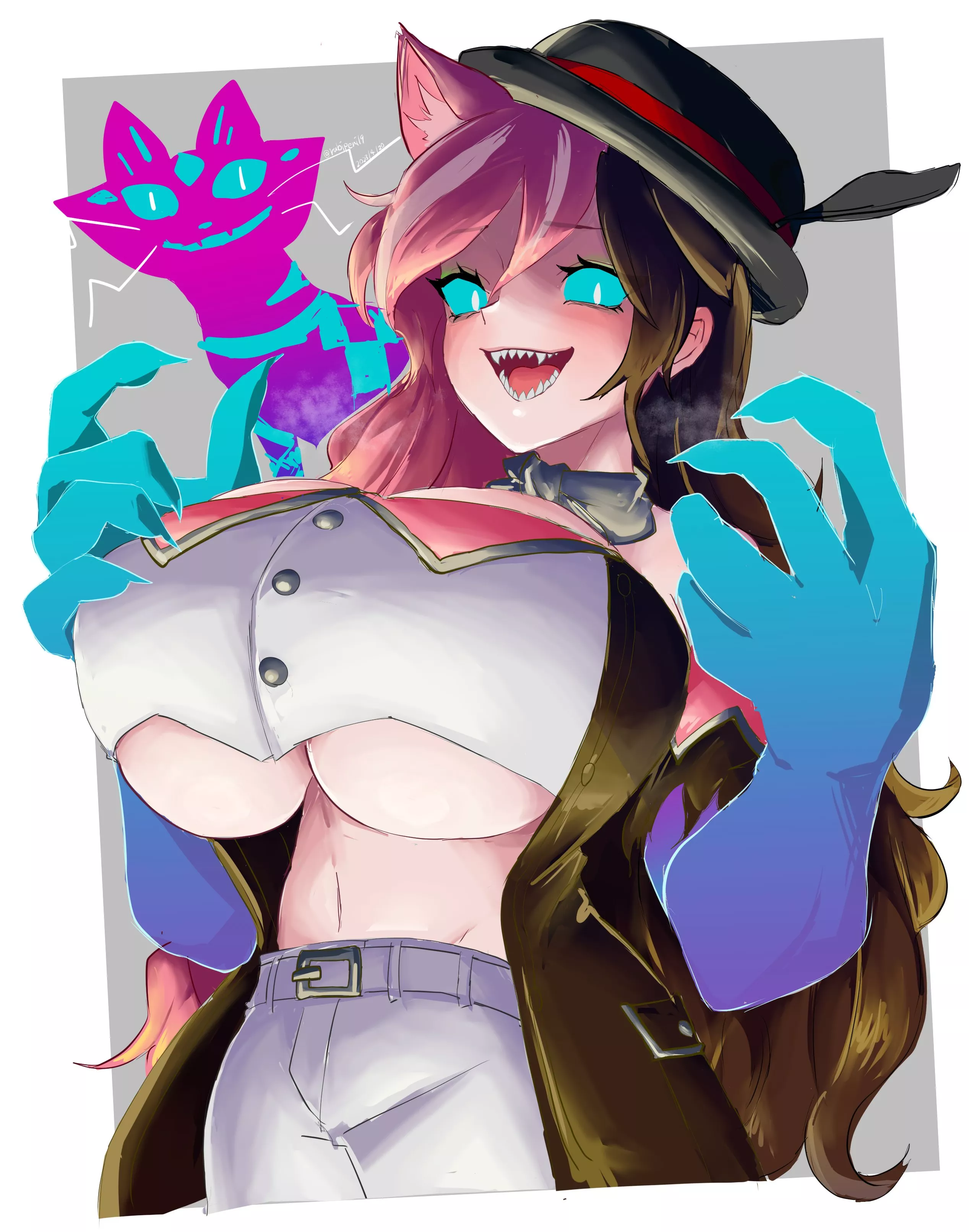 [odakubara] curious cat Neo posted by ODAKUBARA