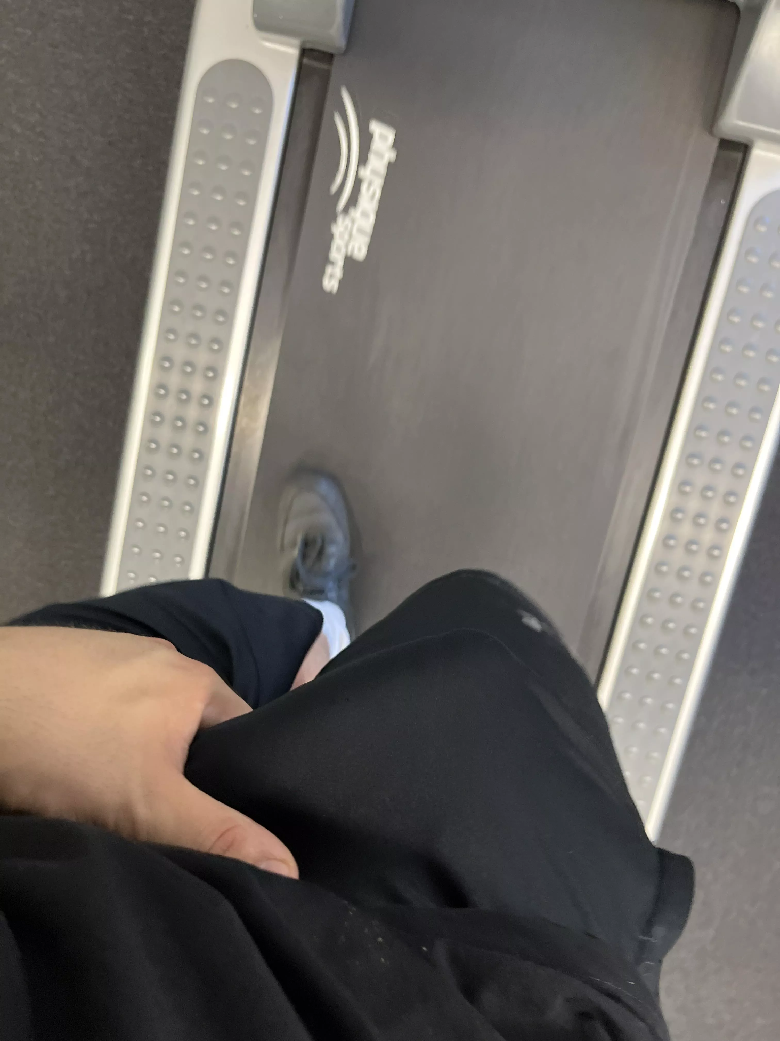 Thin shorts at the gym wasn’t a good idea. Or was it? posted by Pristine_Pair_8012