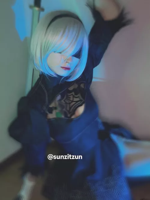 2B from Nier Automata by sunzitzun