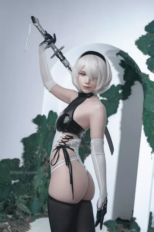 2B from Nier Automata by michi_kyunn by michi_kyunn