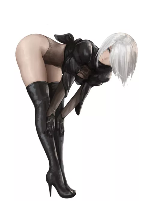 2B(kuronerinka)[NieR: Automata] by CBlaster9000