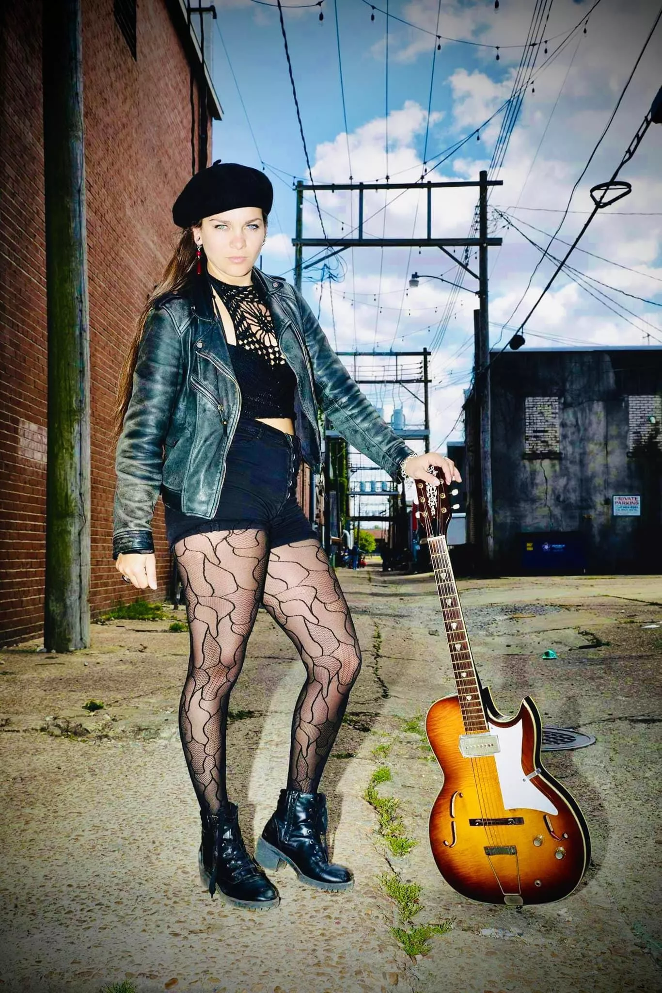 Blues Guitarist Ghalia Volt posted by TheScarlettCannon