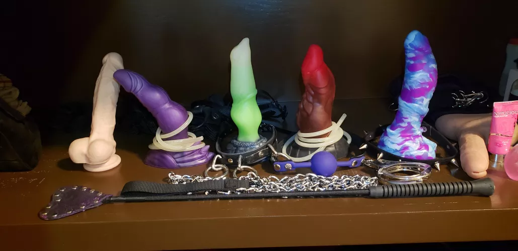 Current toybox, looking to expand soon 👀 by CybergothTarantula