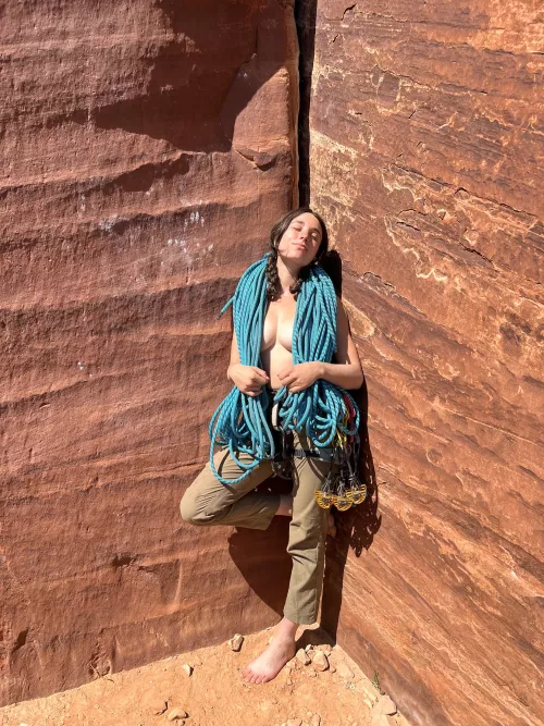 Desert climbing days 🤍 by forest--fox