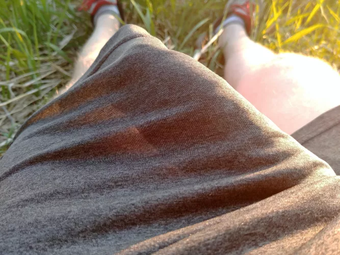 Did not know these went quite so see-through in the sun. 😳 by FiendishViking