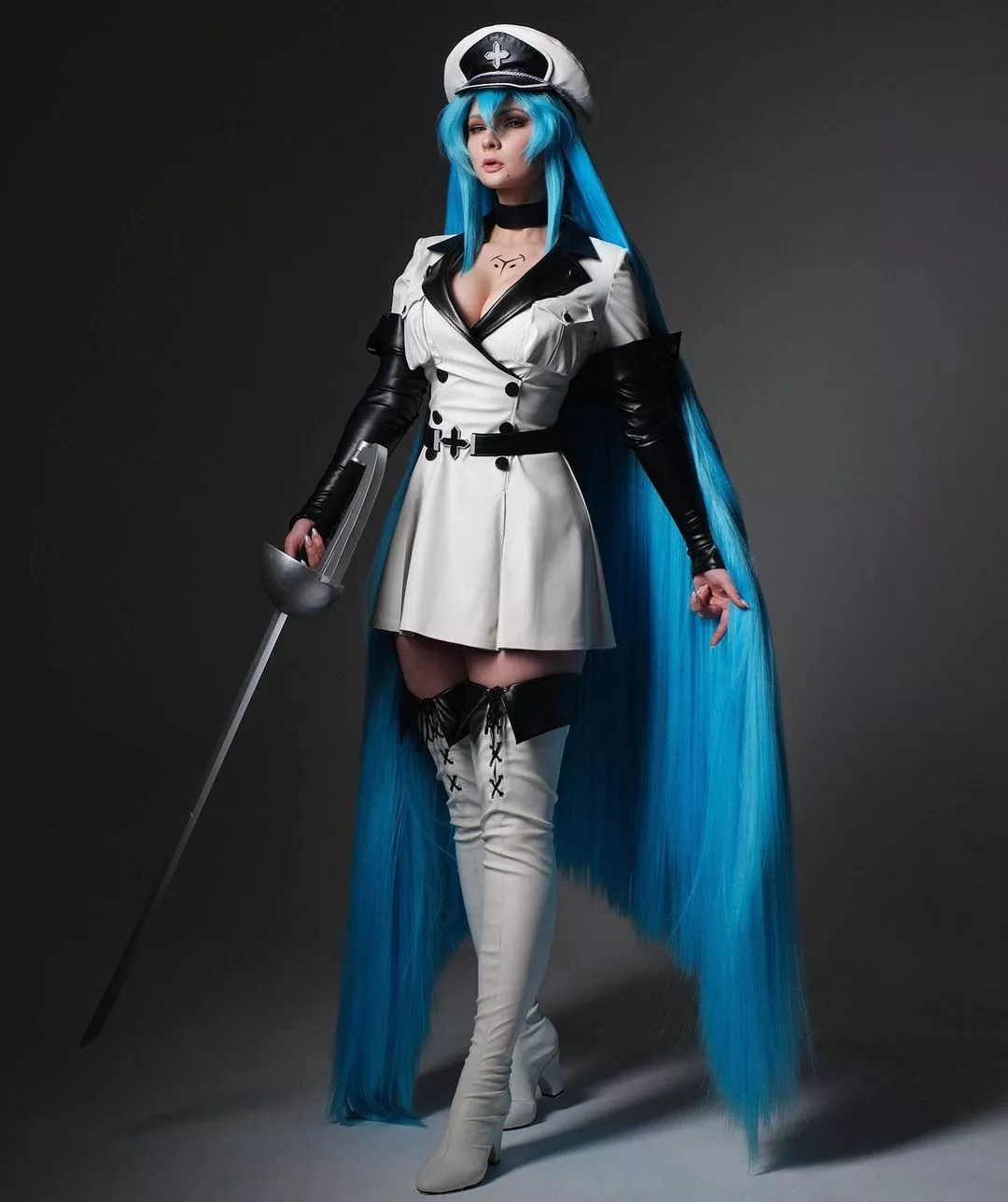 Esdeath (Akame Ga Kill), cosplay by JannetIncosplay.~ posted by JannetIncosplay