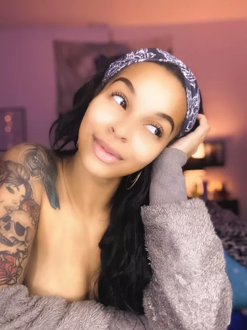 Getting ready for my first stream :) by luciferxkitty