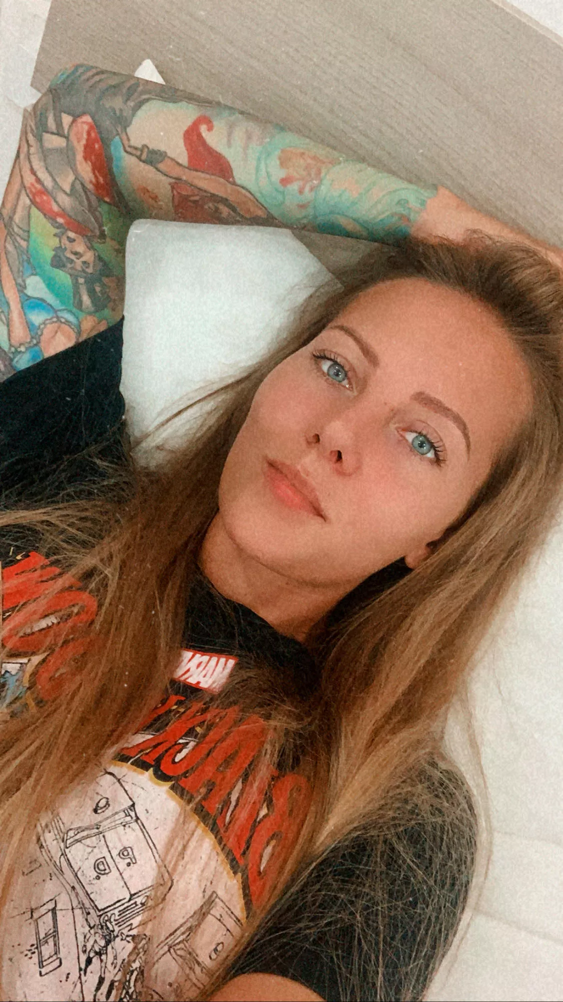 Good morning, handsome 🥰 posted by sagittarinaofficial