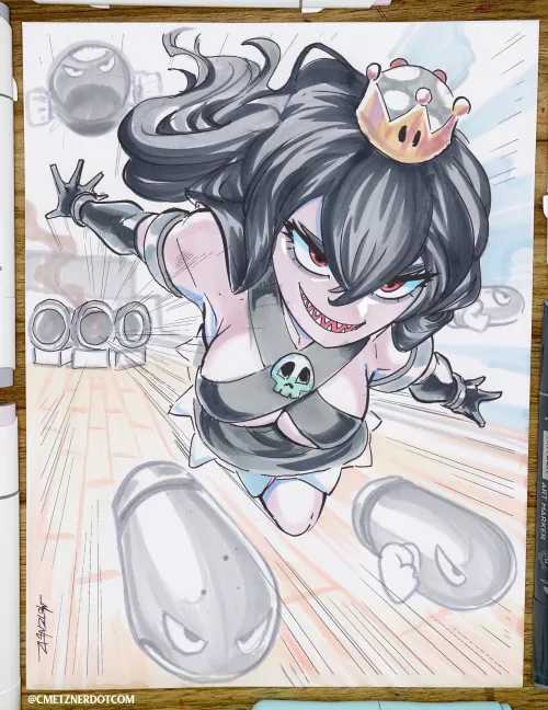 Here’s my drawing of Bull-ette Bill! by Spopling