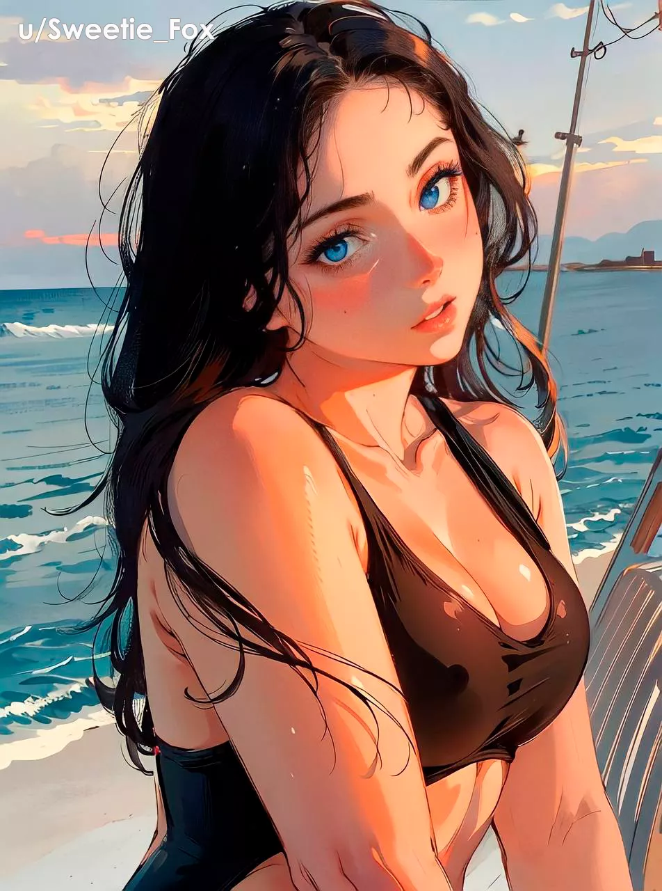 Hot summer day (SweetieFox) [Original] posted by Sweetie_Fox