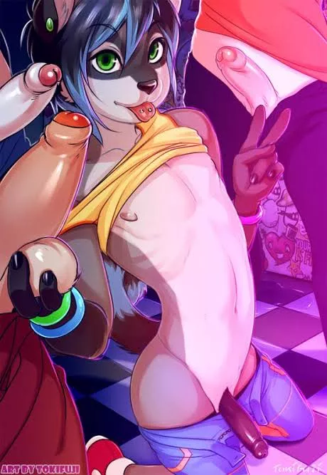 I want to be gang banged like this(artist unknown) posted by dogklittylover