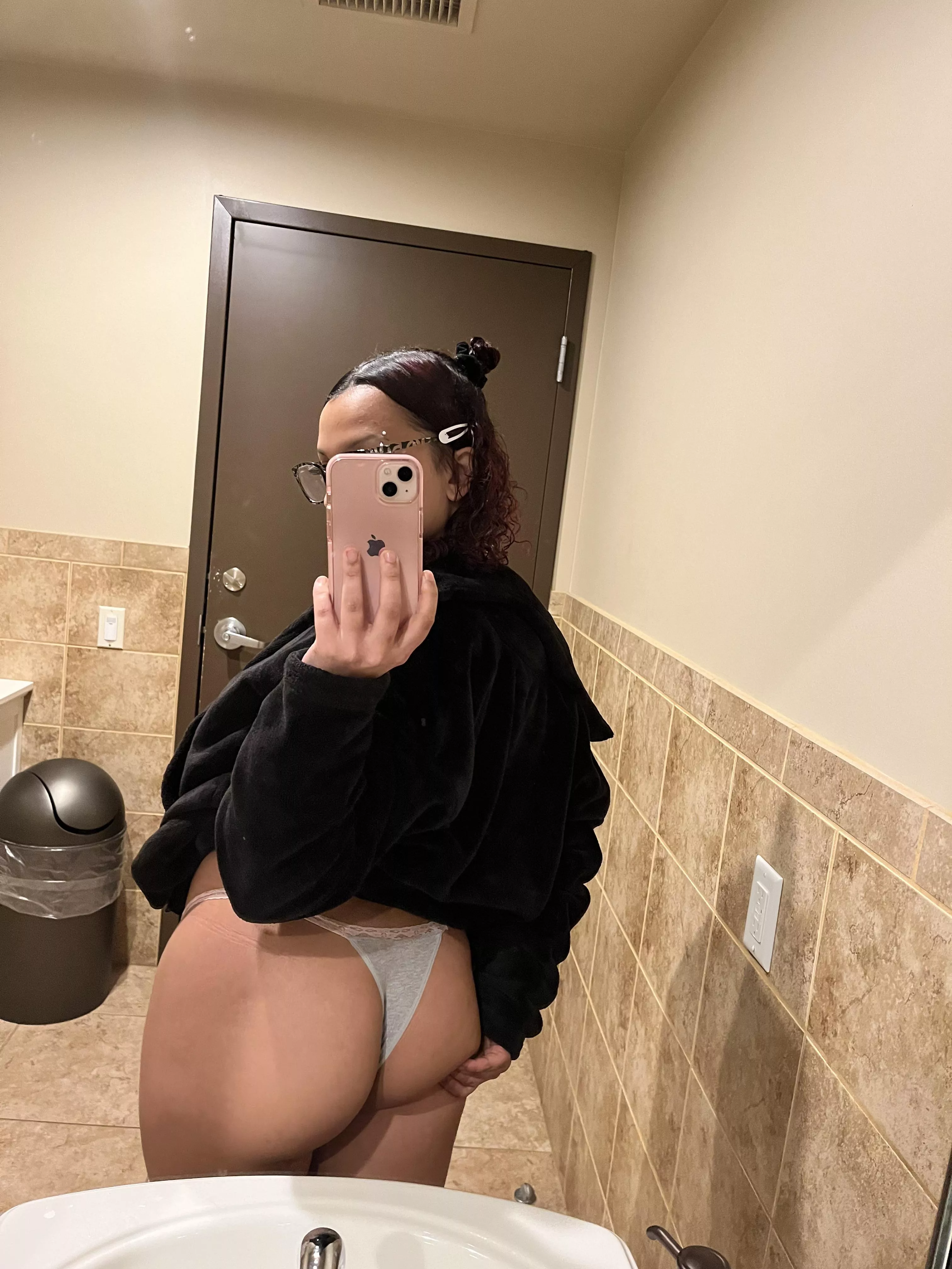 in the bathroom at work :) posted by drainpup