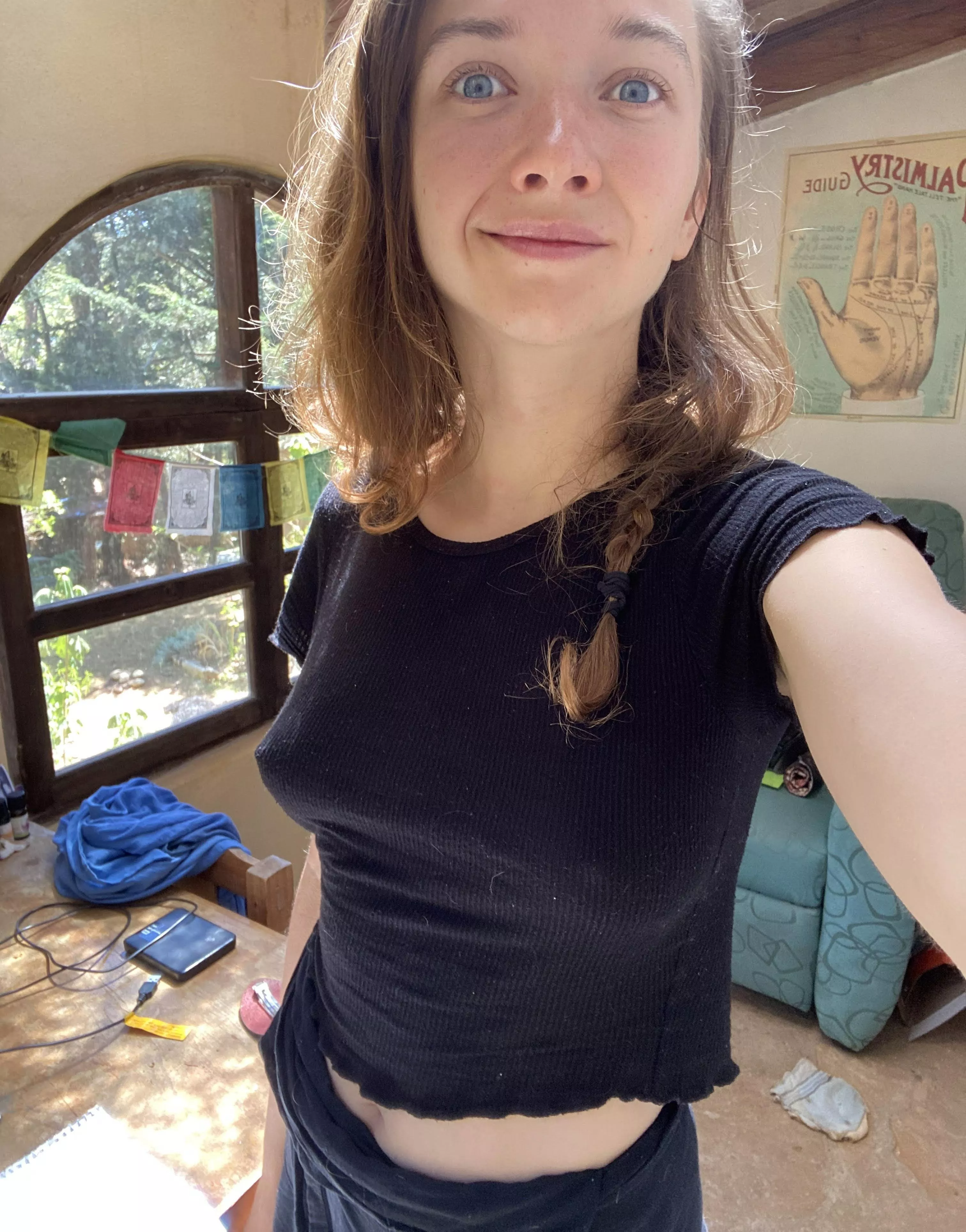 My freedom 🙈😂 looks pretty good 😅 ...no? posted by beeboogirl