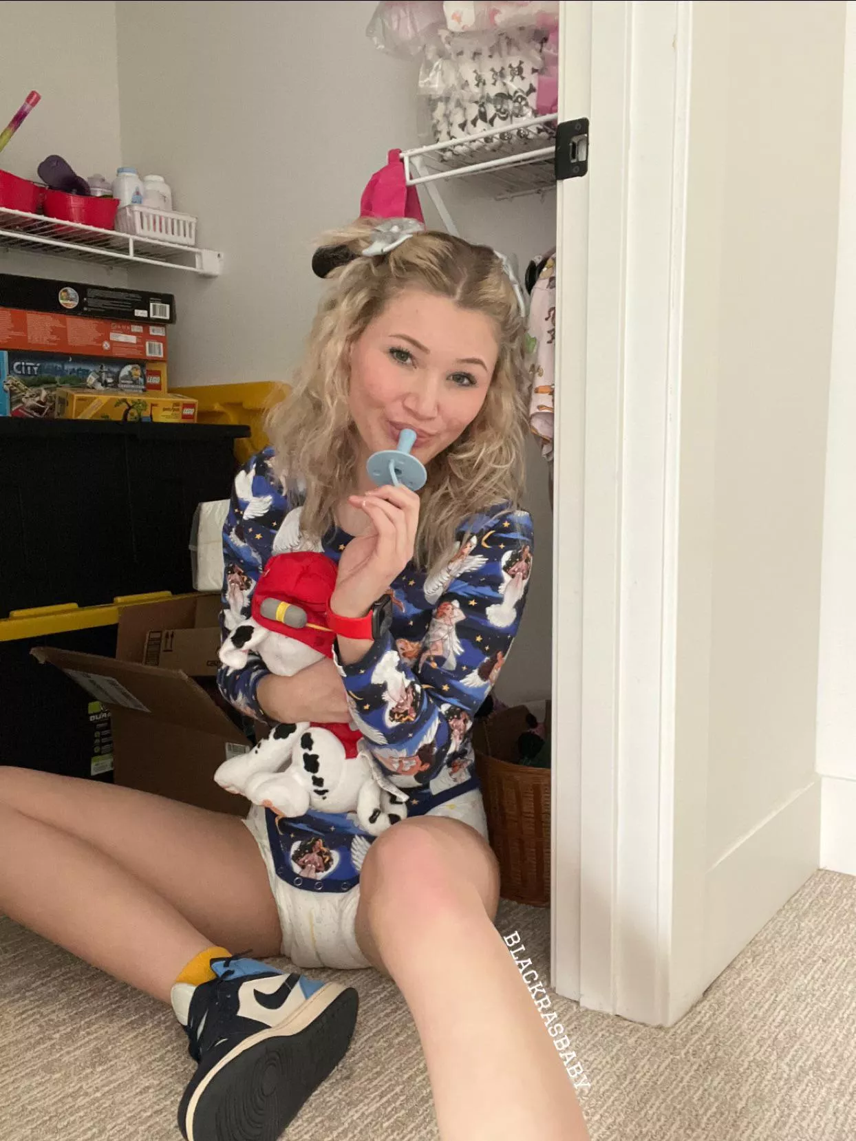 my shoes aren’t the only thing that’s blue😵‍💫 posted by Icy_Creme_158