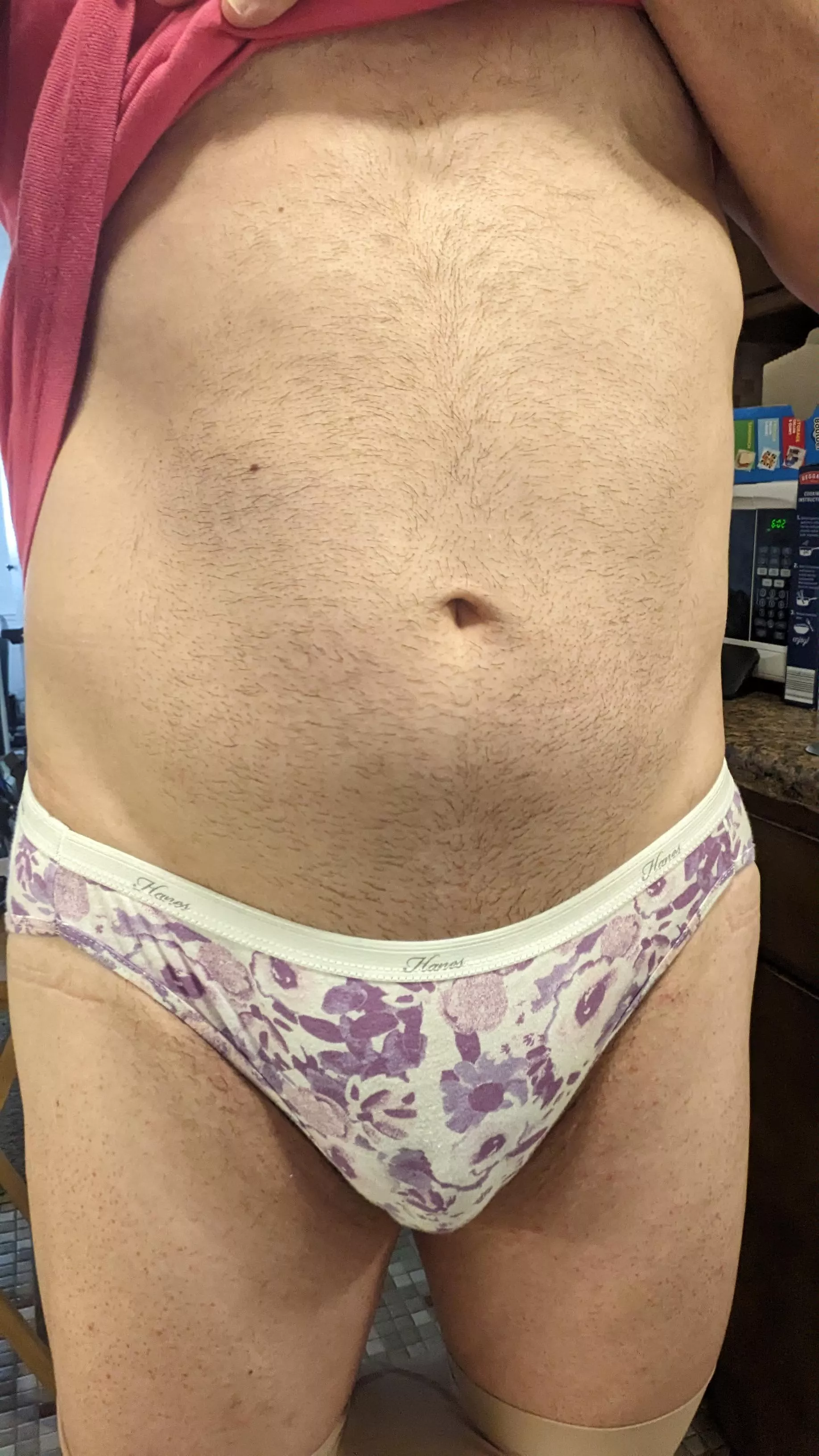 Panties are so much more comfortable than boy undies posted by rjflesher