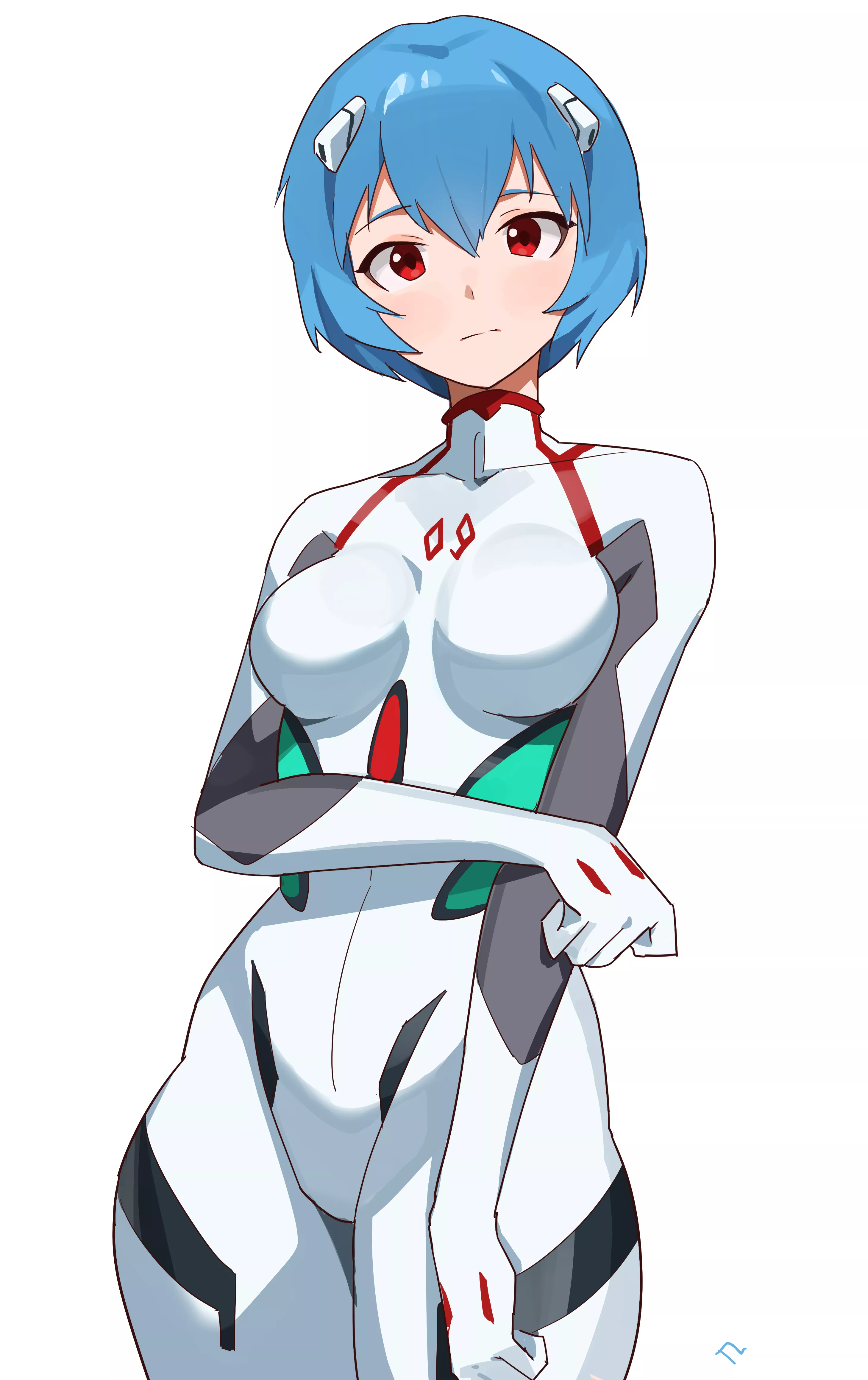 Rei from Evangelion posted by endlessloving38