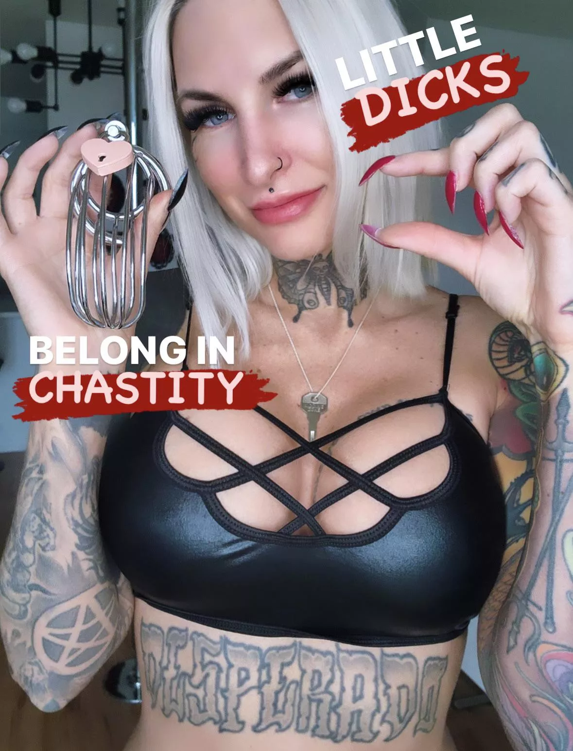 That’s the truth ♥️🗝️ posted by Chastitycouple666