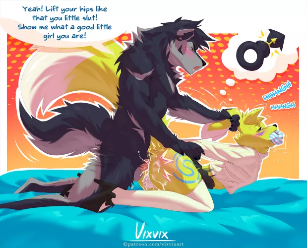 The Girly Outfit Fuck (VixVixArt) by ThatRenamon