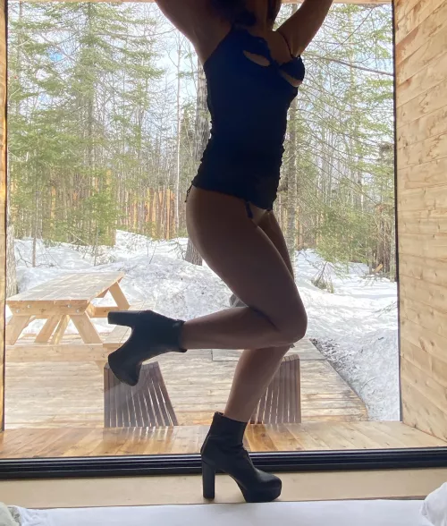 We had fun at the cabin 😏 by Dsdemona