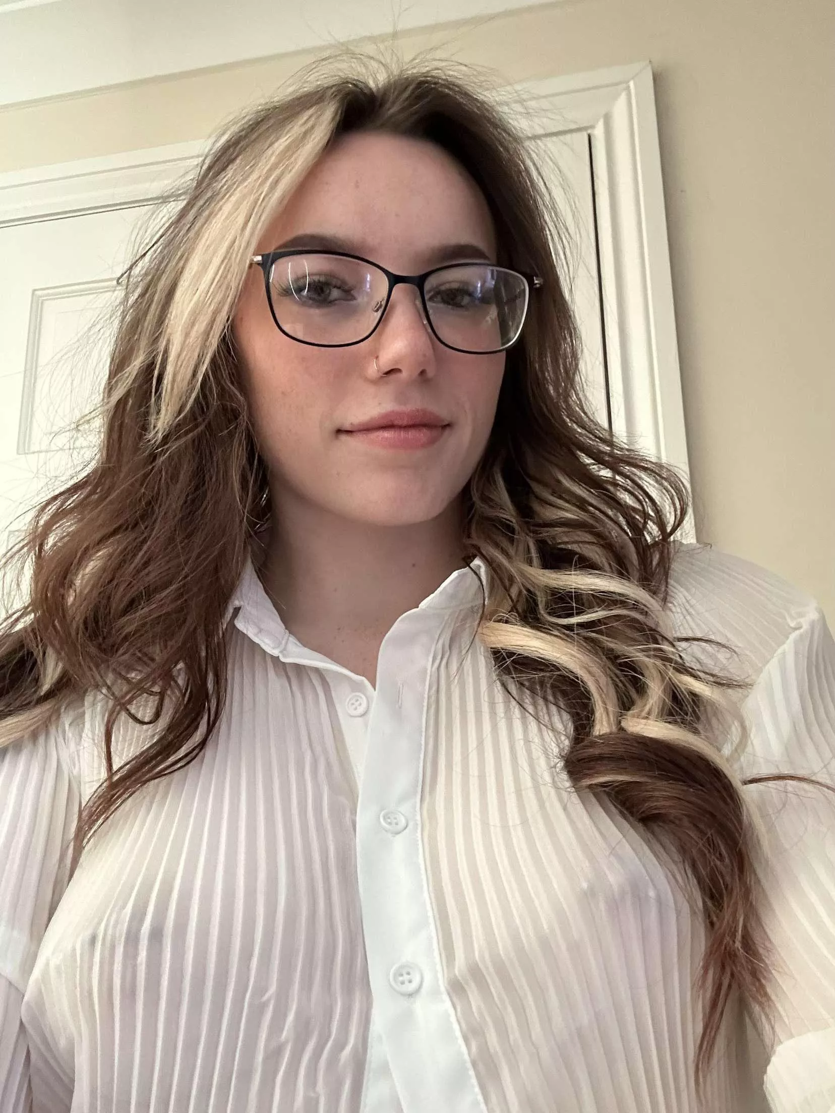 Wearing this top to the first date so you know I’m down to fuck posted by SweetLikeKendi