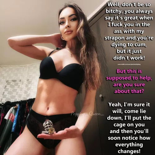 Why don't you try it out? by justchastityblog