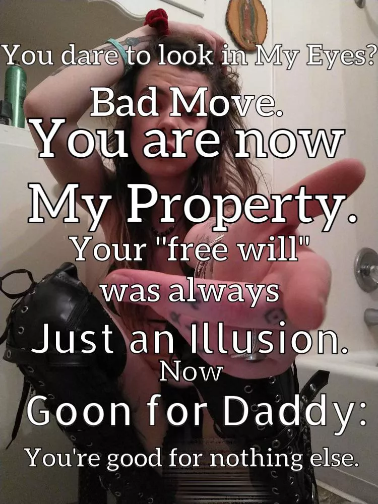 A daily dose of Brain Rinsing for the pathetic Gooner staring at this screen right now: you’re obviously fucking desperate for it. posted by GoddessOpheliaJones