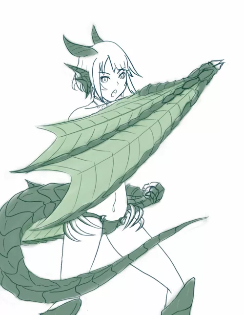 A Wyvern ready to fight! by Legendhart